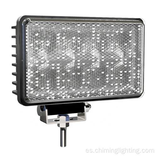 Luces de conducción LED de cromo de haz de inundación 6 &quot;